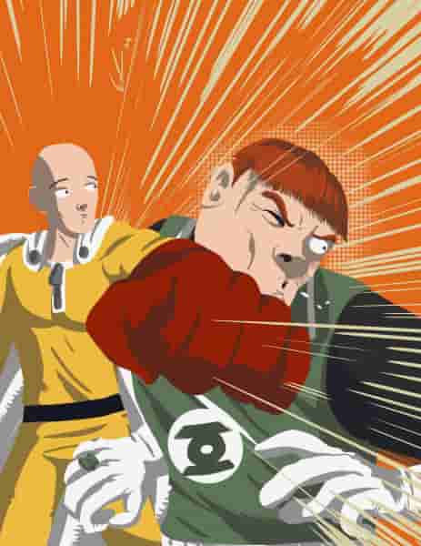 Line it is Drawn: кроссоверы манги и супергероев