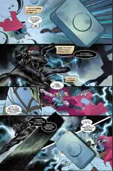 Новый корпус Тора от Marvel сражается со Старшим Богом Торанос