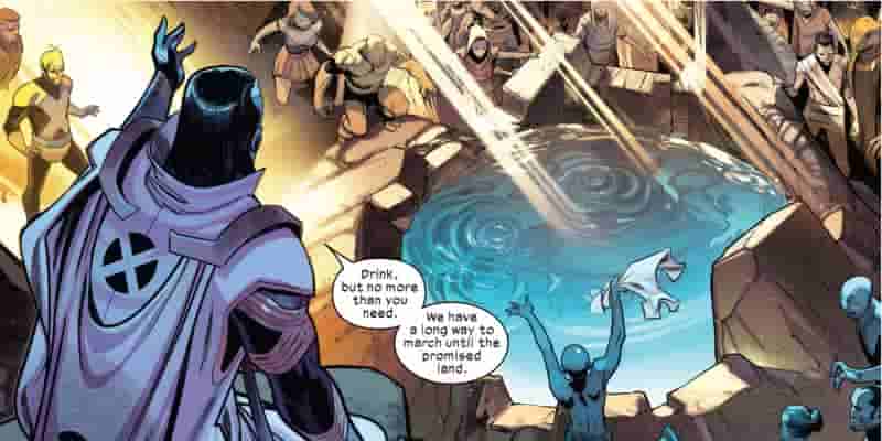 Исход ведет мутантов Marvel в землю обетованную или к их гибели?