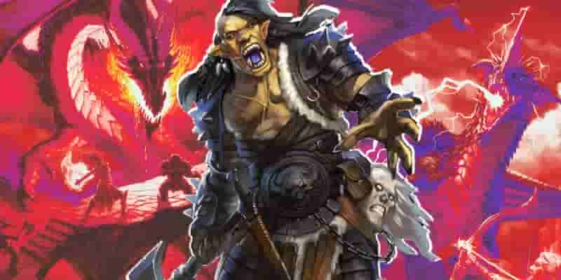 Dungeons & Dragons: Орк-варвар побеждает дракона с помощью огненного метеоризма