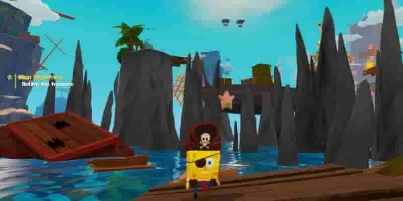 SpongeBob SquarePants: The Cosmic Shake Pirate Goo Lagoon: прохождение