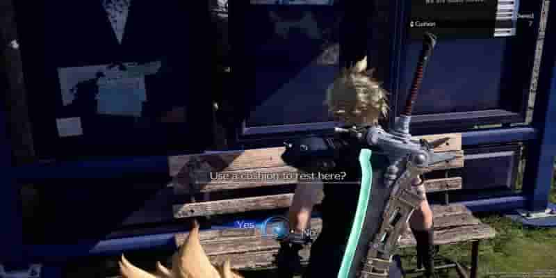 Final Fantasy 7 Rebirth: Где взять подушки