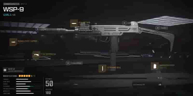 Modern Warfare 3 WSP-9: лучшие вложения и лучшее снаряжение