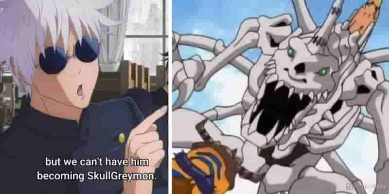 Объяснение ссылки на Digimon во втором сезоне Jujutsu Kaisen