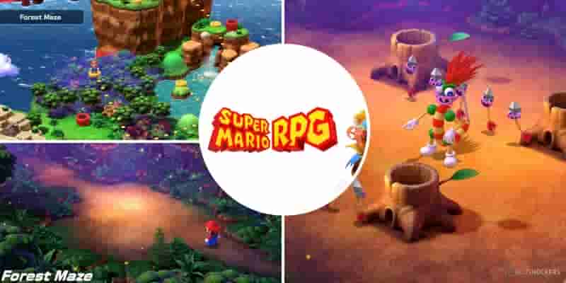 РПГ Super Mario: Прохождение Лесного лабиринта