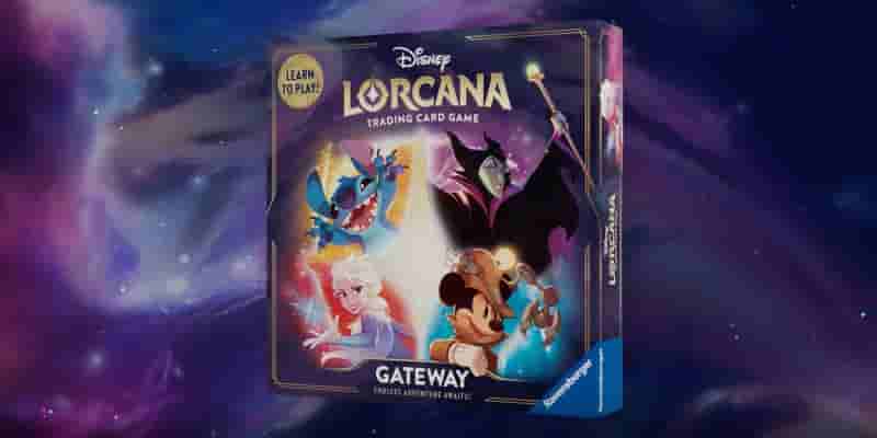 Внутри Disney Lorcana Shimmering Skies Illuminer's Trove