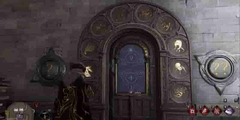 Hogwarts Legacy : Гайд по местонахождению двери-головоломки