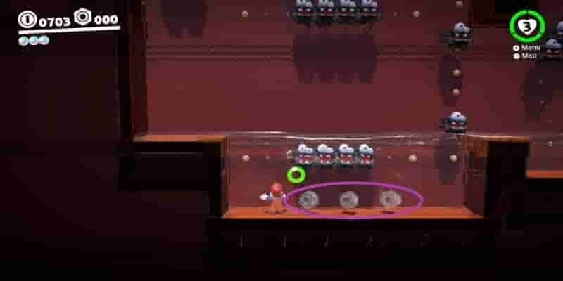 Super Mario Odyssey: Все Purple Coins In The Wooded Kingdom
