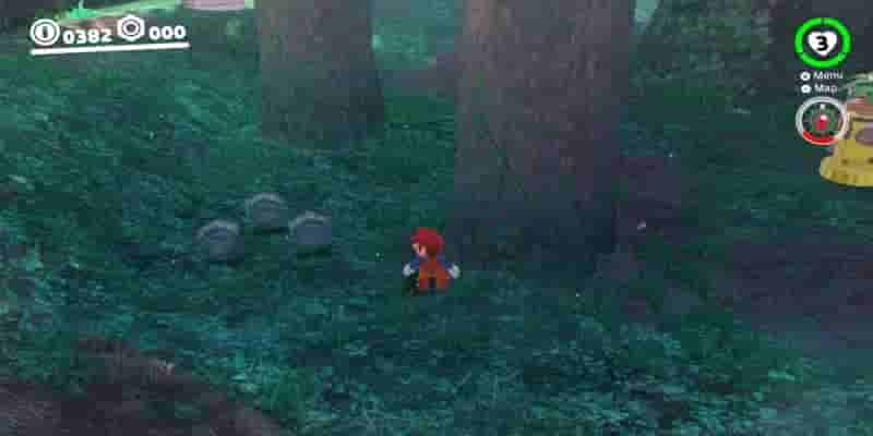 Super Mario Odyssey: Все Purple Coins In The Wooded Kingdom