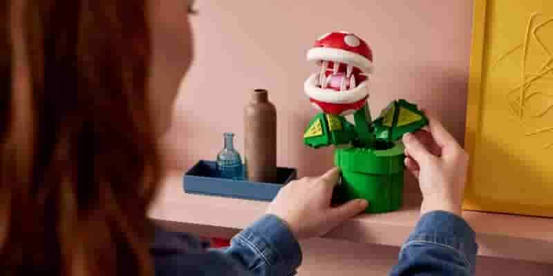 LEGO представляет набор растений-пираний Super Mario (для взрослых)