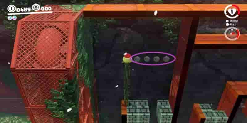 Super Mario Odyssey: Все Purple Coins In The Wooded Kingdom