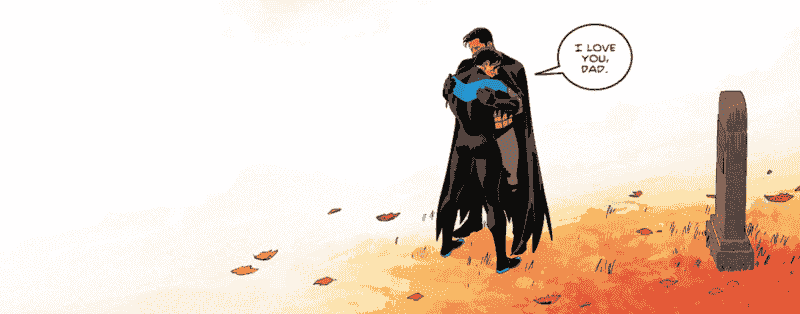 Поклонники Nightwing отмечают, что Дик Грейсон наконец-то назвал Бэтмена папой