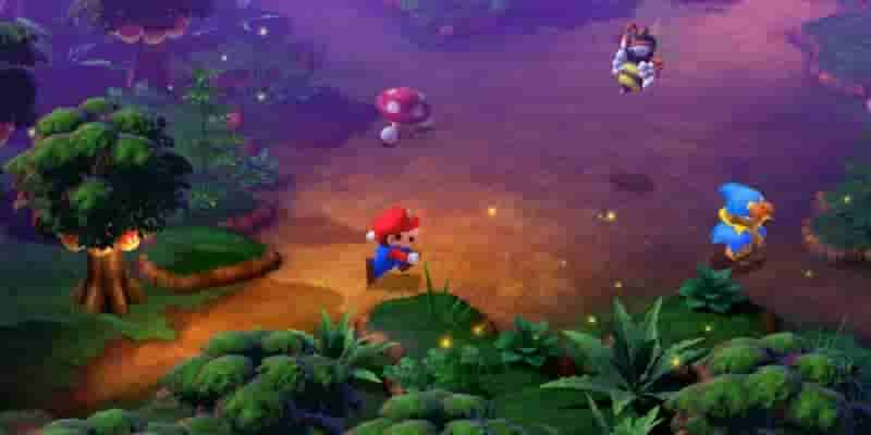 Super Mario RPG: Прохождение лесного лабиринта
