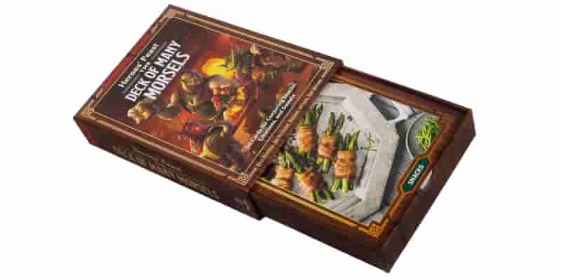 Heroes' Feast: The Deck of Many Morsels — восхитительное развлечение для каждого стола D&D