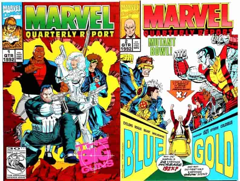 Самые странные комиксы 90-х — иллюстрированные отчеты инвесторов Marvel?