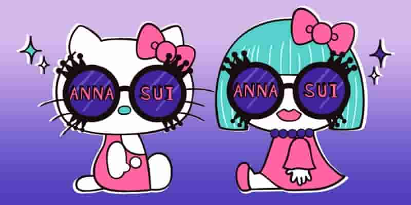 Hello Kitty сотрудничает с ведущим модельером США Анной Суи для создания коллекции, посвященной 50-летию