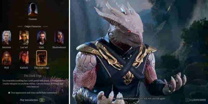 Лучшие варианты романтики для The Dark Urge Baldur's Gate 3