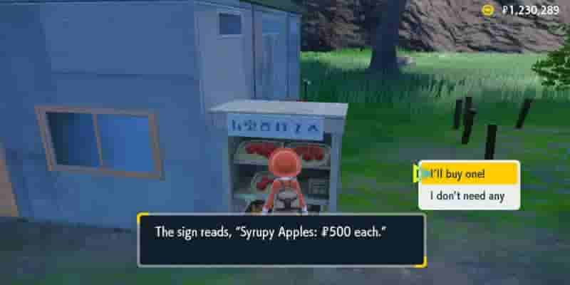 Pokemon Scarlet & Violet DLC: Где взять сиропообразные яблоки
