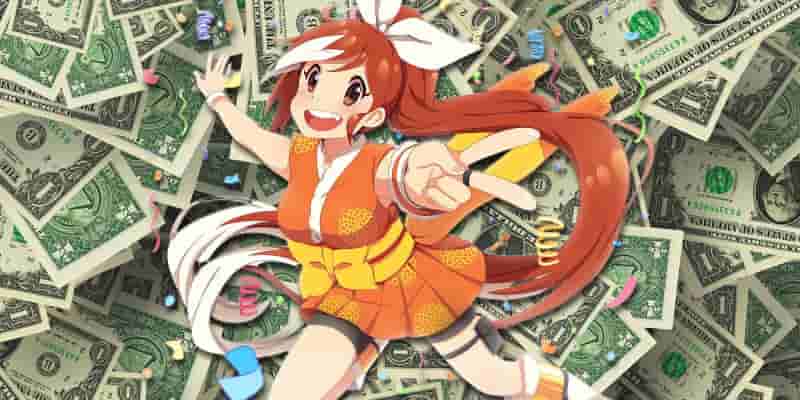 Crunchyroll занимает 36-е место среди крупнейших лицензиаров товаров в мире с объемом продаж более 1 миллиарда долларов