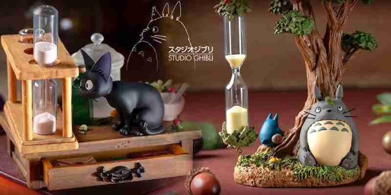 Studio Ghibli приносит волшебство Тоторо и Кики к вам домой с новыми диорамными песочными часами-таймерами