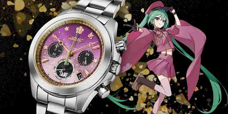 SEIKO представляет новые часы Hatsune Miku 'Senbonzakura' ограниченной серии