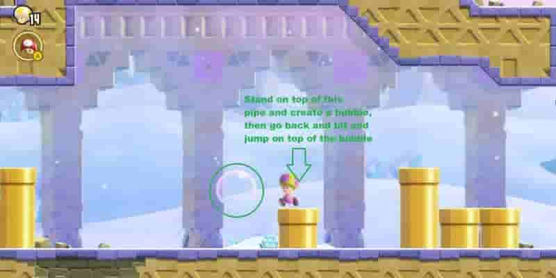 Super Mario Bros. Wonder: Загадочный парк - Все чудеса Расположение токенов