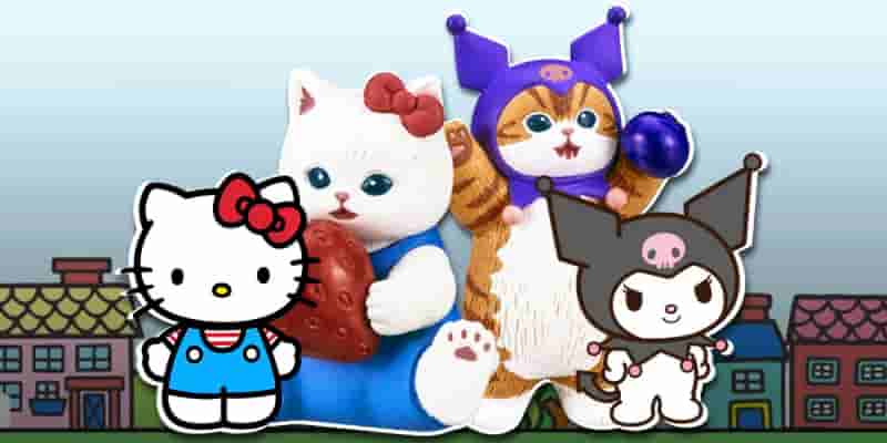 Hello Kitty & Friends и Mofusand Cats возвращаются в новой волне коллекционных игрушек Sanrio