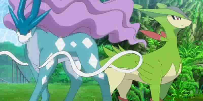 Pok&eacute;mon Scarlet/Violet's Paradox Suicune и утечка сведений о Virizion