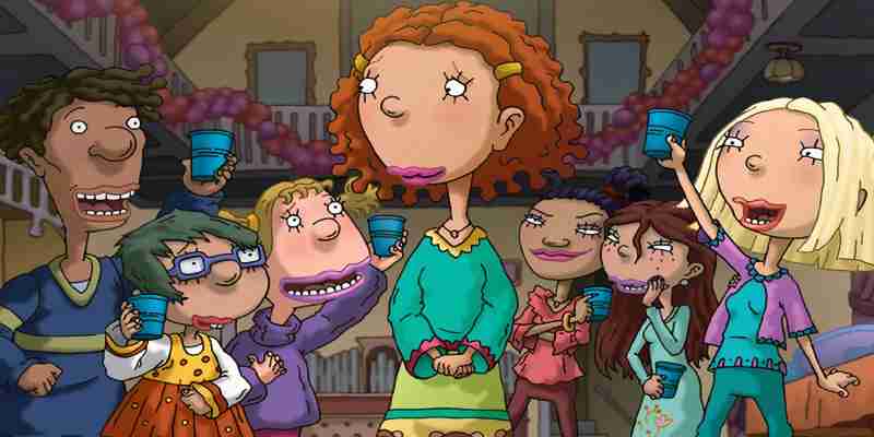 Это забытое 25-летнее шоу Nickelodeon сломало основную мультипликационную тренд