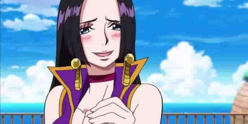 One Piece Боа Хэнкок оживает в аниме-точном косплее