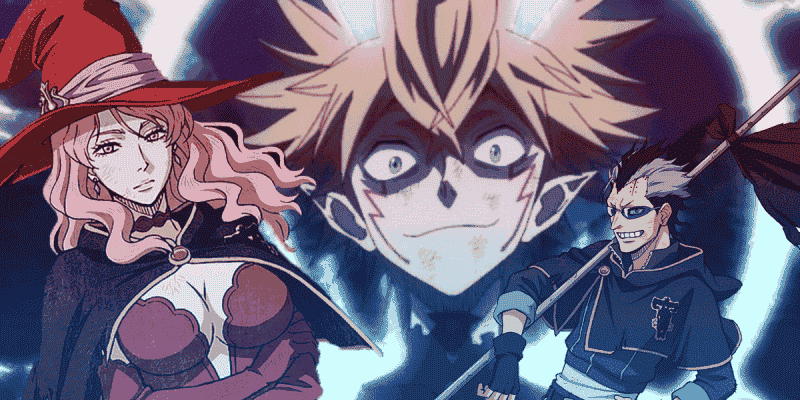 Самый сильный черный Участники Bull In Black Clover, ранжированные