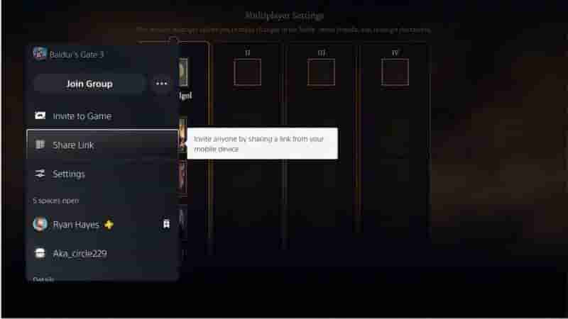 Новое обновление PlayStation 5 позволяет приглашать игроков в вашу игру с помощью ссылки, которой можно поделиться