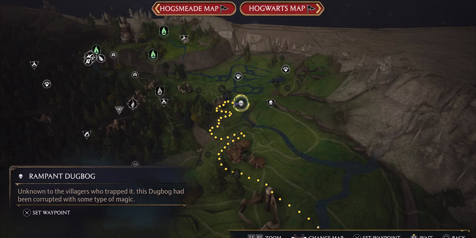 Hogwarts Legacy: как Чтобы найти и победить печально известного врага Rampant Dugbog