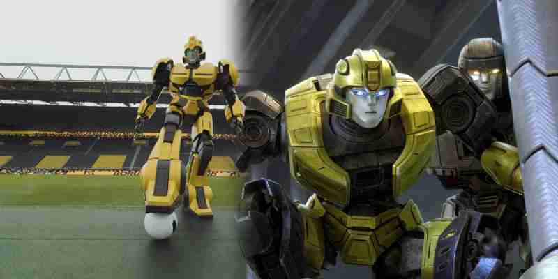 Трансформеры и футбол сталкиваются в официальном сотрудничестве с Bumblebee