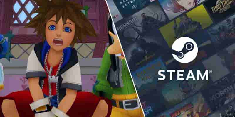Поклонники инди-игр расстроены тем, что гигантский баннер Kingdom Hearts полностью затмевает следующий фестиваль Steam