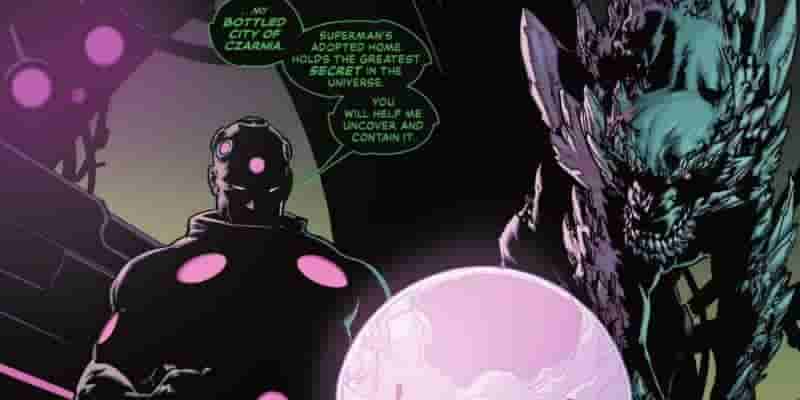 Brainiac высвобождает самую опасную цивилизацию округа Колумбия, что не сулит ничего хорошего Супермену
