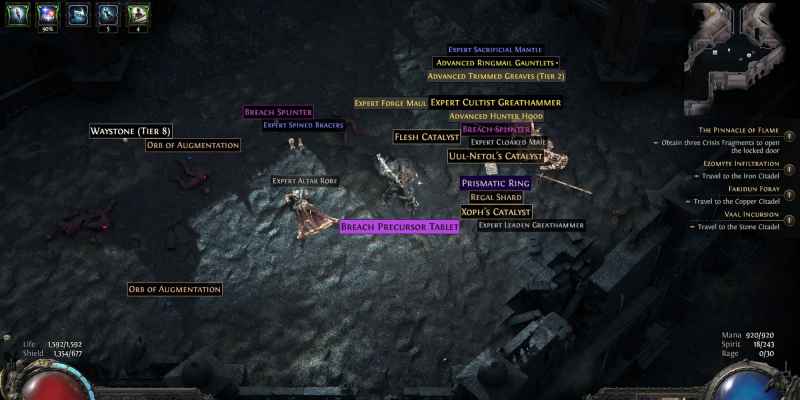 Path of Exile II: Endgame Breach Гайд