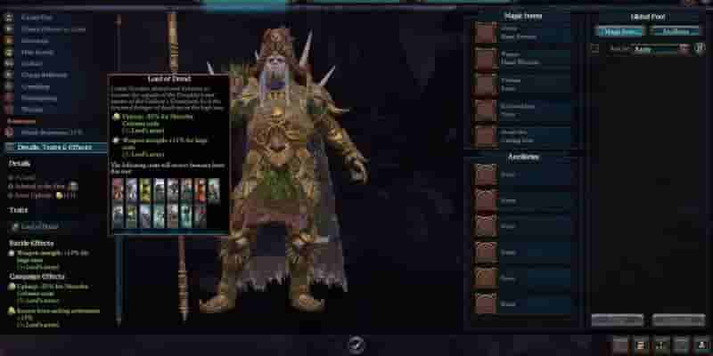 Warhammer 3 Immortal Empires: лучшие черты легендарного лорда