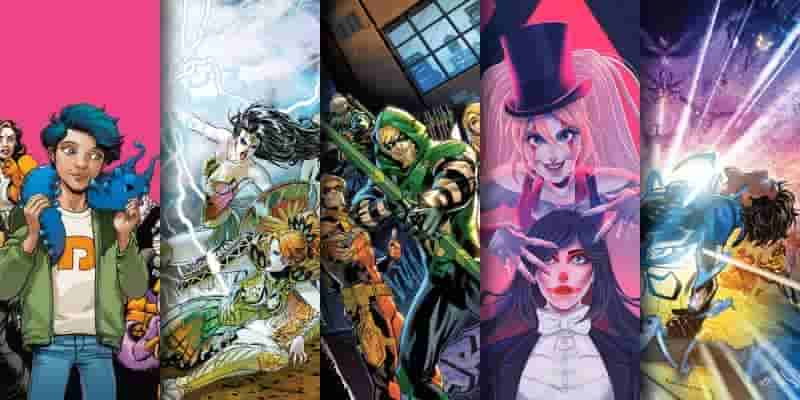 Новая серия Green Arrow заголовки предстоящих выпусков DC
