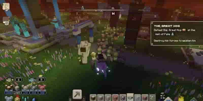  Как победить Великого кабана в Minecraft Legends