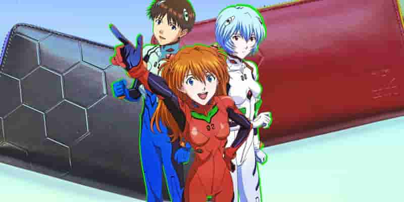 Официальные кожаные кошельки Evangelion Идеально подходят для любого стильного сотрудника NERV
