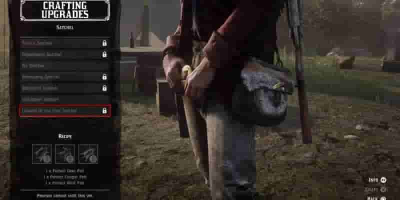 Red Dead Искупление 2: как получить ранец 