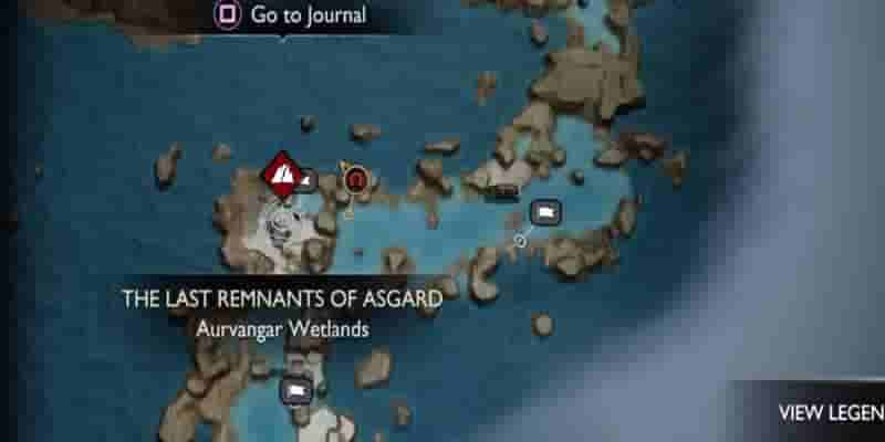 God Of War Ragnarok: Last Remnants Of Asgard — все места расположения лагерей