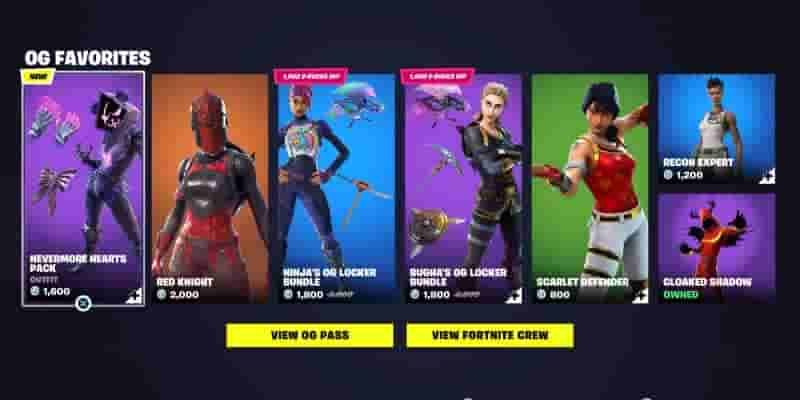 Fortnite OG напоминает мне, что игра была идеальной в 2018 году