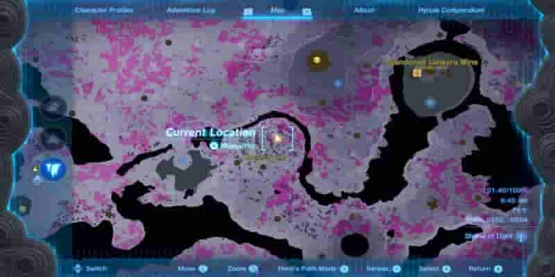 Tears Of The Kingdom: Sea-Breeze Shield & Boomerang Locations