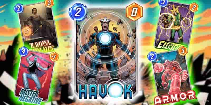 Marvel Snap : Лучшие колоды Хавока