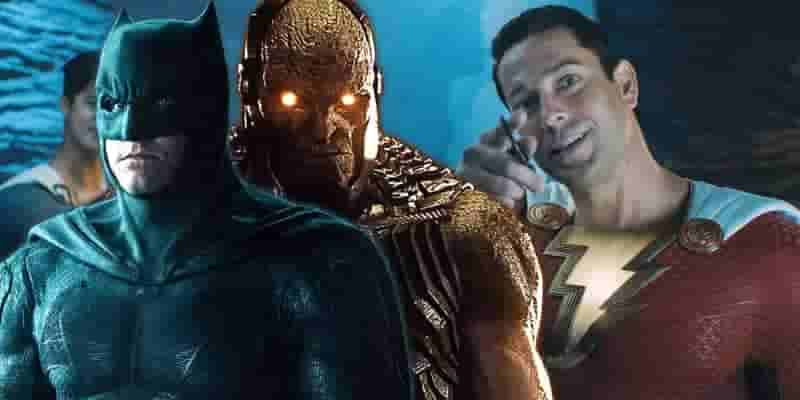 Shazam 2 Удаленные ссылки на сцены Бэтмен и армия Дарксайда