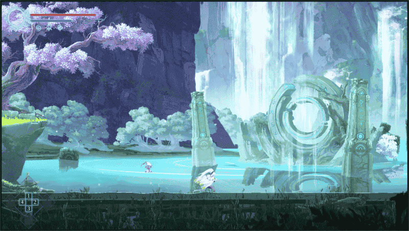 Вдохновленный аниме Afterimage сочетает нарисованные от руки изображения с Metroidvania Play 