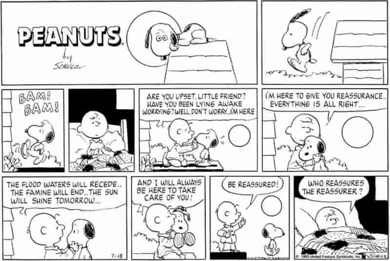 10 лучших комиксов Peanuts с участием Снупи