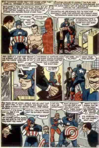 У Marvel было ретроактивное воссоединение Капитана Америки и Человека-факела